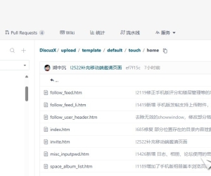gitee里的模板文件都是htm，我本地的都是php的文件。是怎么回事呢？
New
