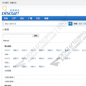 Discuz! 通用简约新媒体 商业版(yide_dz_a1)