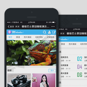 Discuz! 视频二次元PC+手机 商业版UTF(mobanbus_shipin)