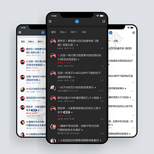 Discuz! 极简论坛手机模板 正式版(wubian_app004)