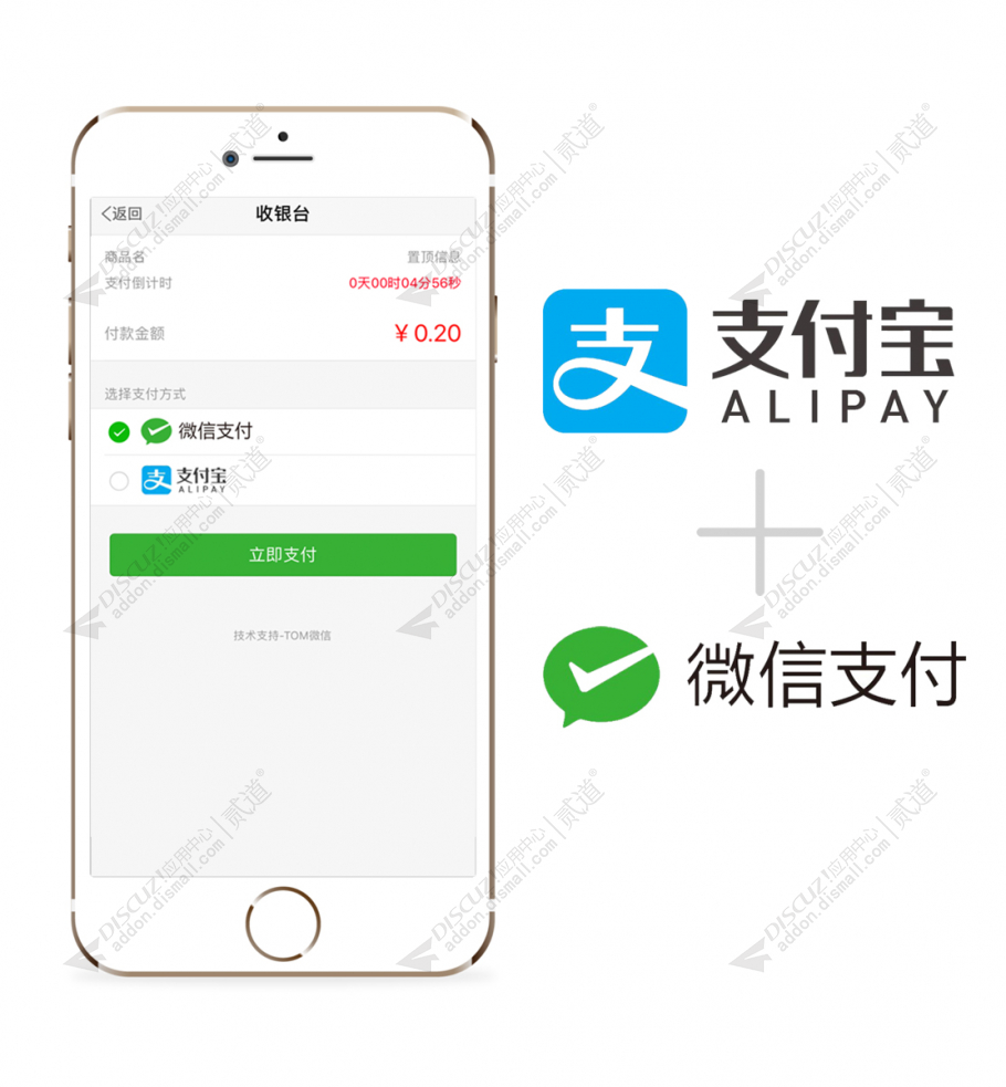 Discuz! 点微支付中心 6.0(tom_pay)