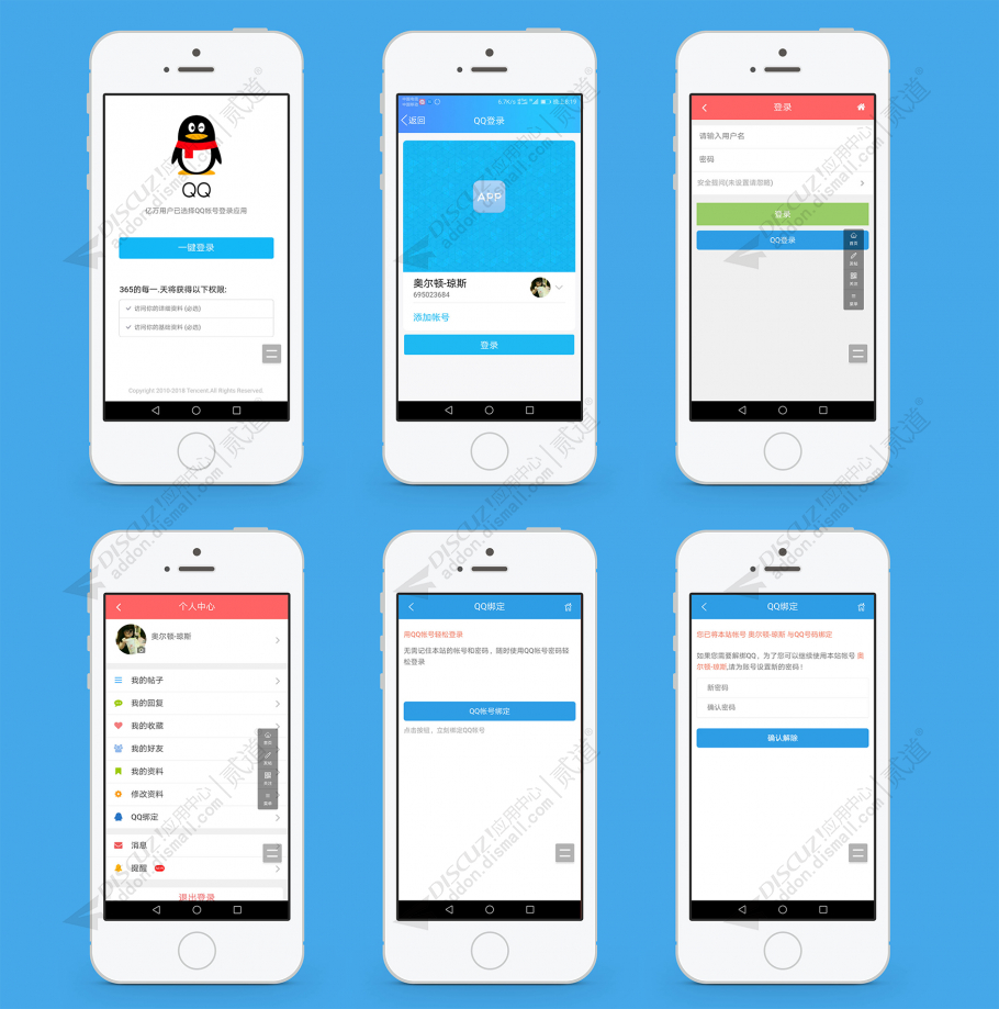 Discuz! strong QQ登录 商业版2.14.3(strong_qqconnect)