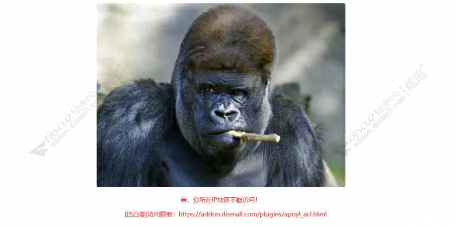 Discuz! 凹凸曼访问限制 免费版V1.6.0(apoyl_acl)