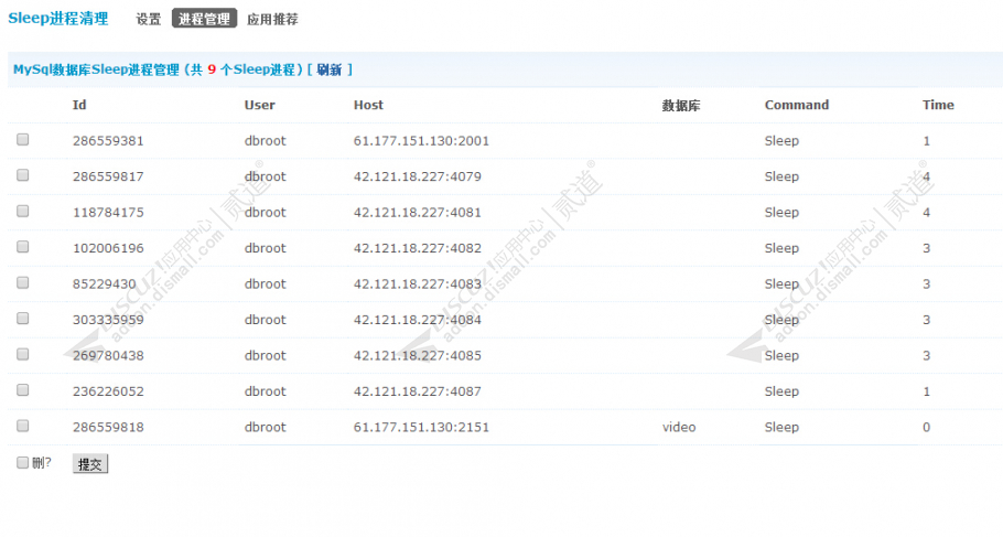 Discuz! sleep进程清理 v2.1.2 商业版(nimba_mysqlsleep)